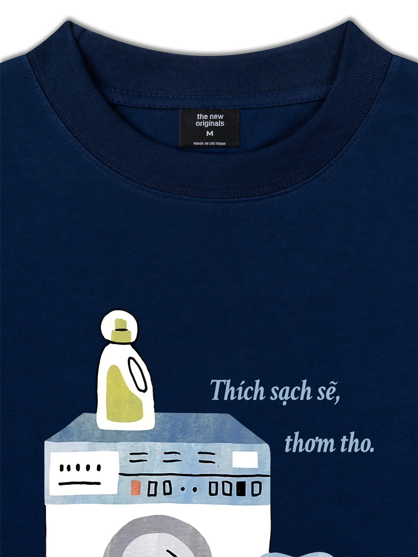Áo Thun Relaxed Fit Thích Sạch Sẽ Thơm Tho
