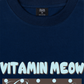 Áo Thun Relaxed Fit Vitamin Meow Blue Tiffany