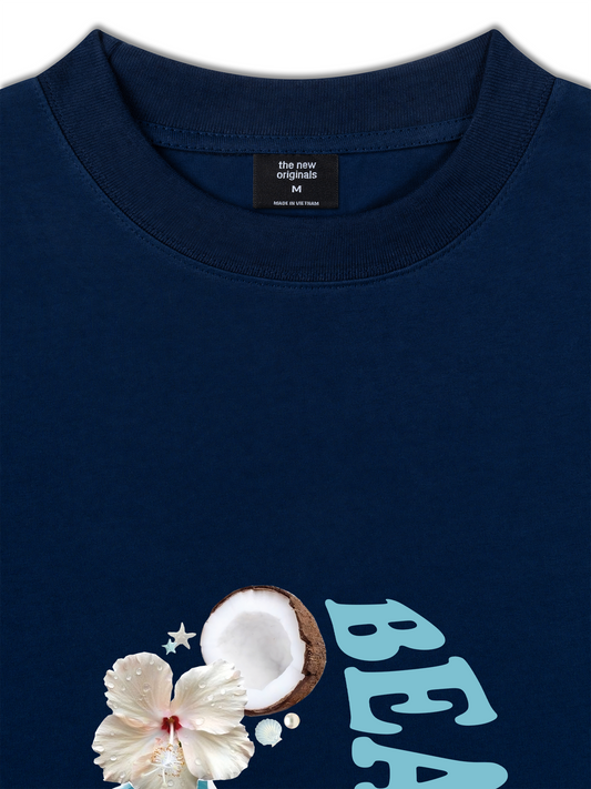 Áo Thun Relaxed Fit Summer Vibes Beach