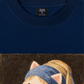 Áo Thun Relaxed Fit Cat with a Pearl Earring