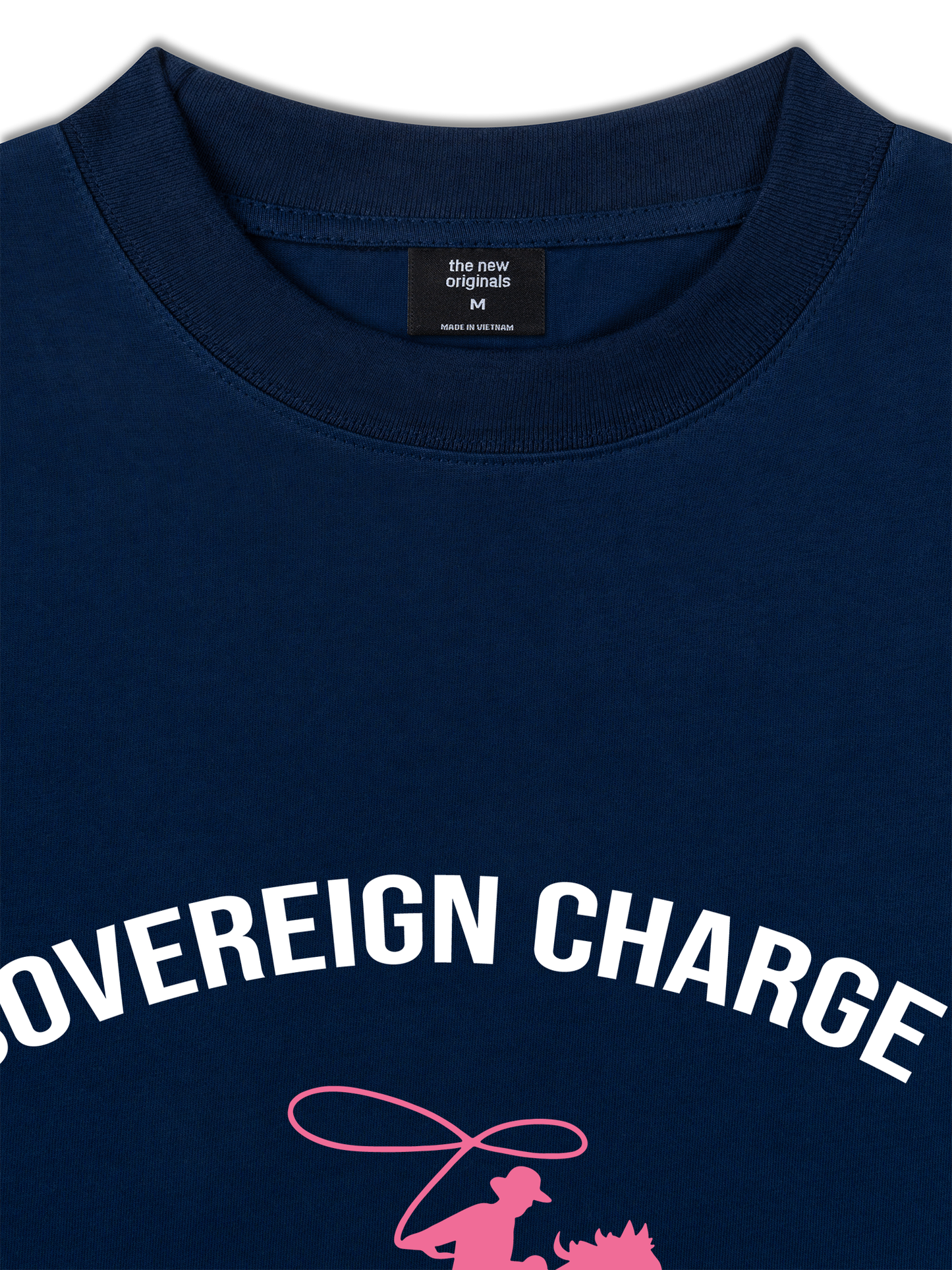 Áo Thun Relaxed Fit SOVERREIGN CHARGE PINK HORSE