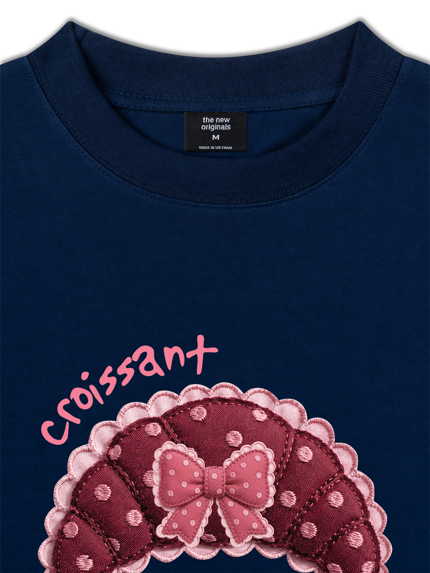 Áo Thun Relaxed Fit Croissant DIY