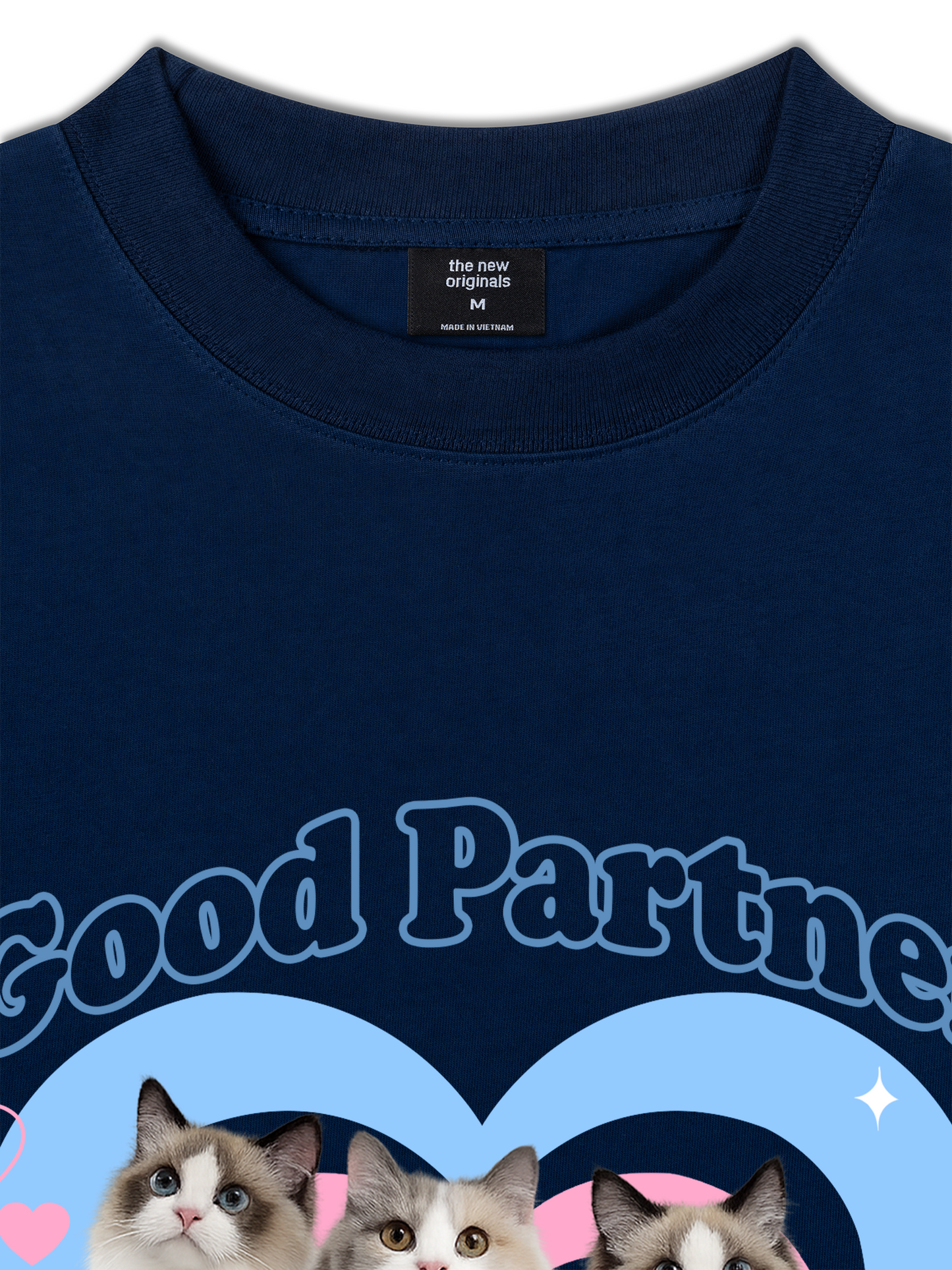 Áo Thun Relaxed Fit Daily Cuties Good Partner