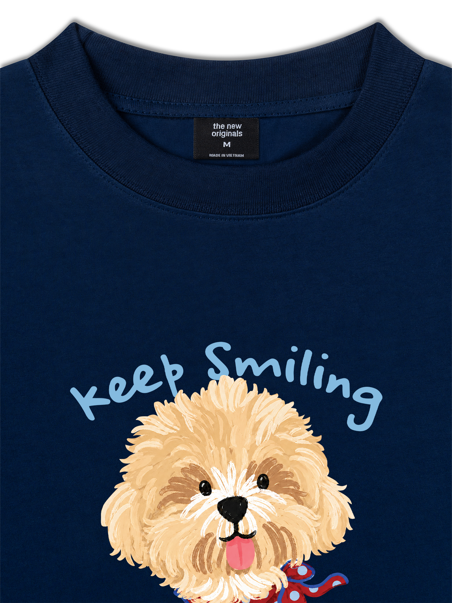Áo Thun Relaxed Fit Keep Smiling