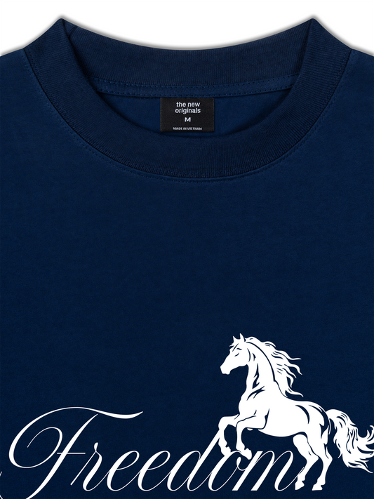 Áo Thun Relaxed Fit Old Money Freedom