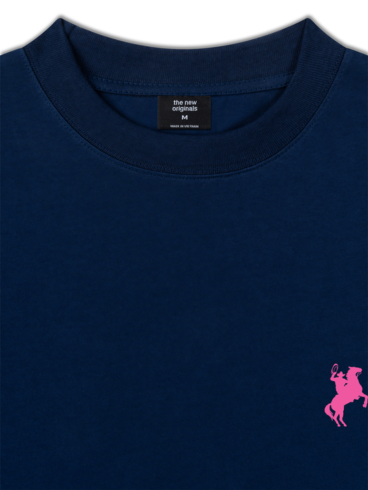 Áo Thun Relaxed Fit  Pink Cowboy
