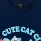 Áo Thun Relaxed Fit Daily Cuties Cute Cat Club