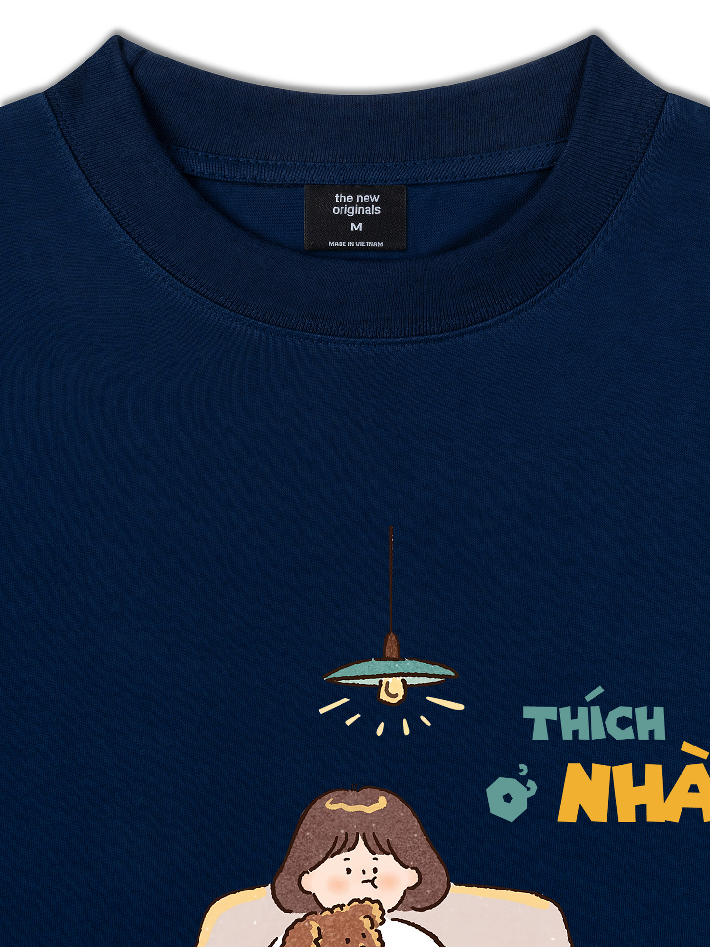 Áo Thun Relaxed Fit Thích Ở Nhà 2