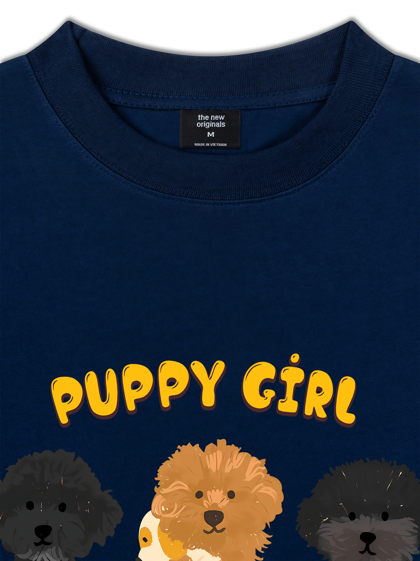 Áo Thun Relaxed Fit Animal Puppy Girl