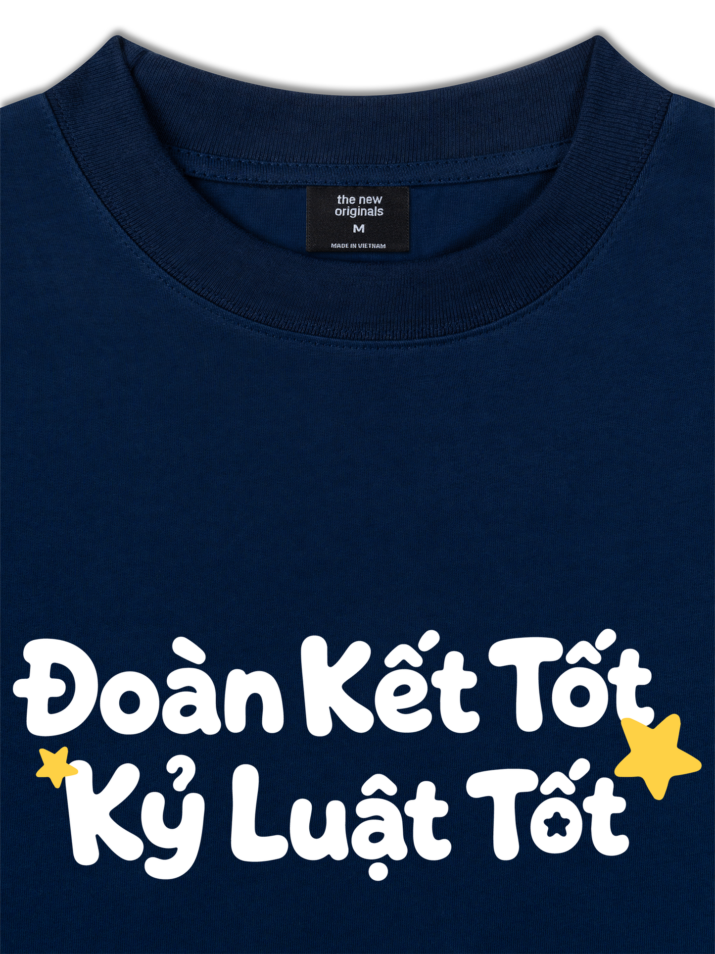 Áo Thun Relaxed Fit Đoàn Kết Tốt, Kỷ Luật Tốt