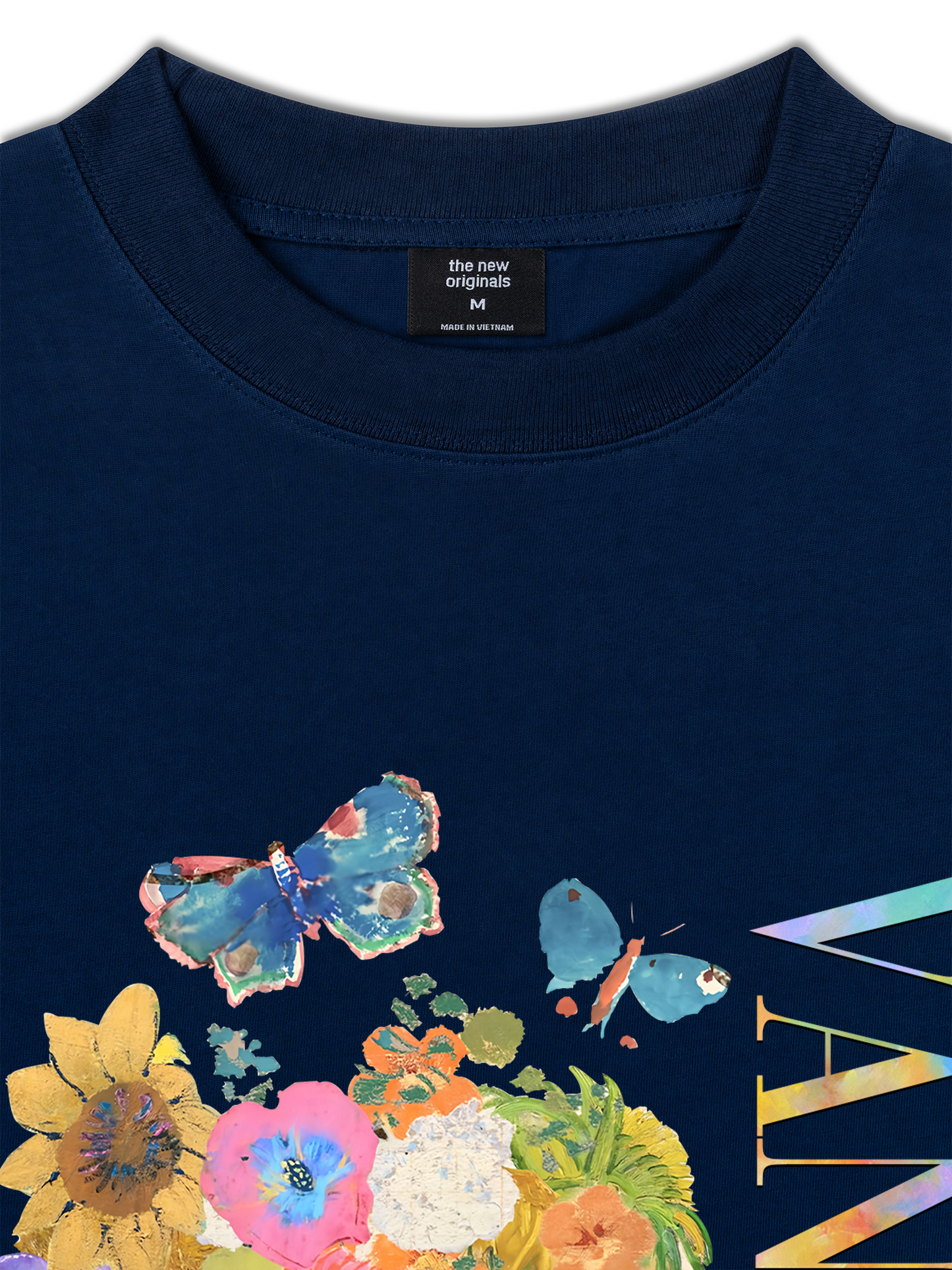 Áo Thun Relaxed Fit Masterpiece Van Gogh Flower Bloom