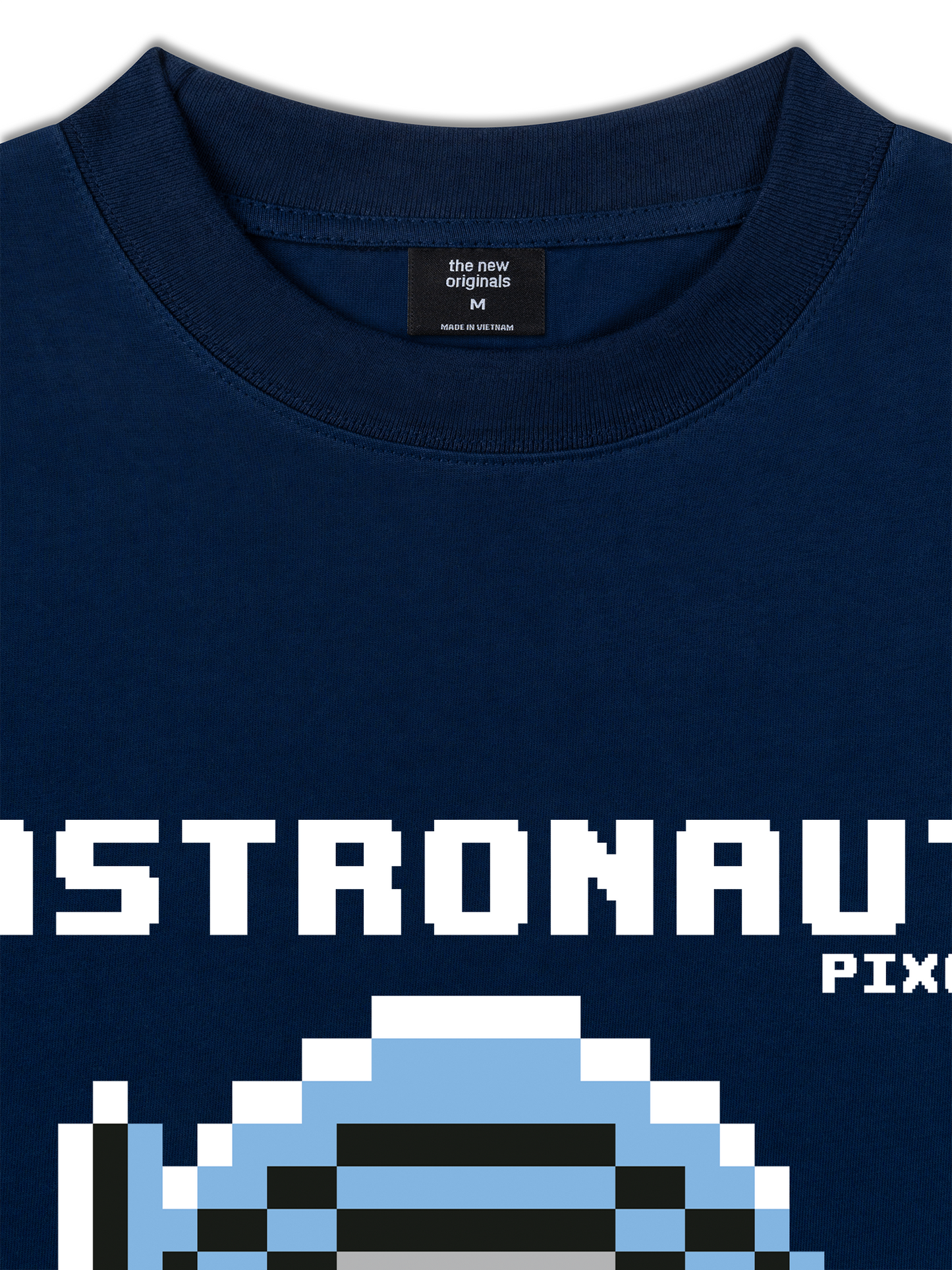 Áo Thun Relaxed Fit Pixel Universe Astronaut