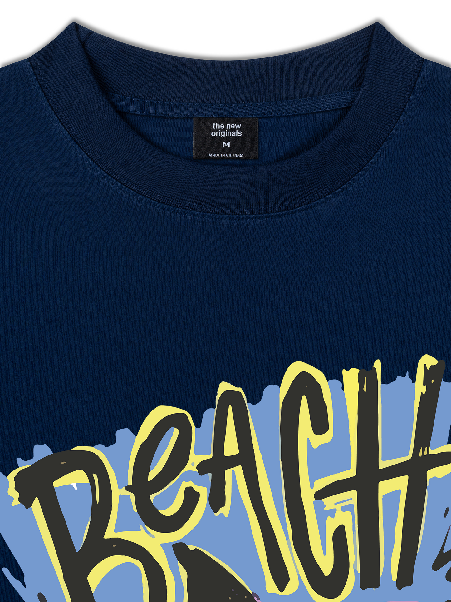 Áo Thun Relaxed Fit Ocean Beach Vibes Shark
