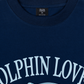 Áo Thun Relaxed Fit Ocean Dolphin Lover