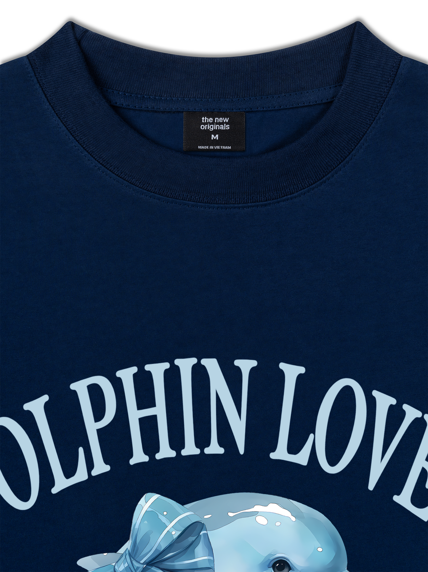 Áo Thun Relaxed Fit Ocean Dolphin Lover