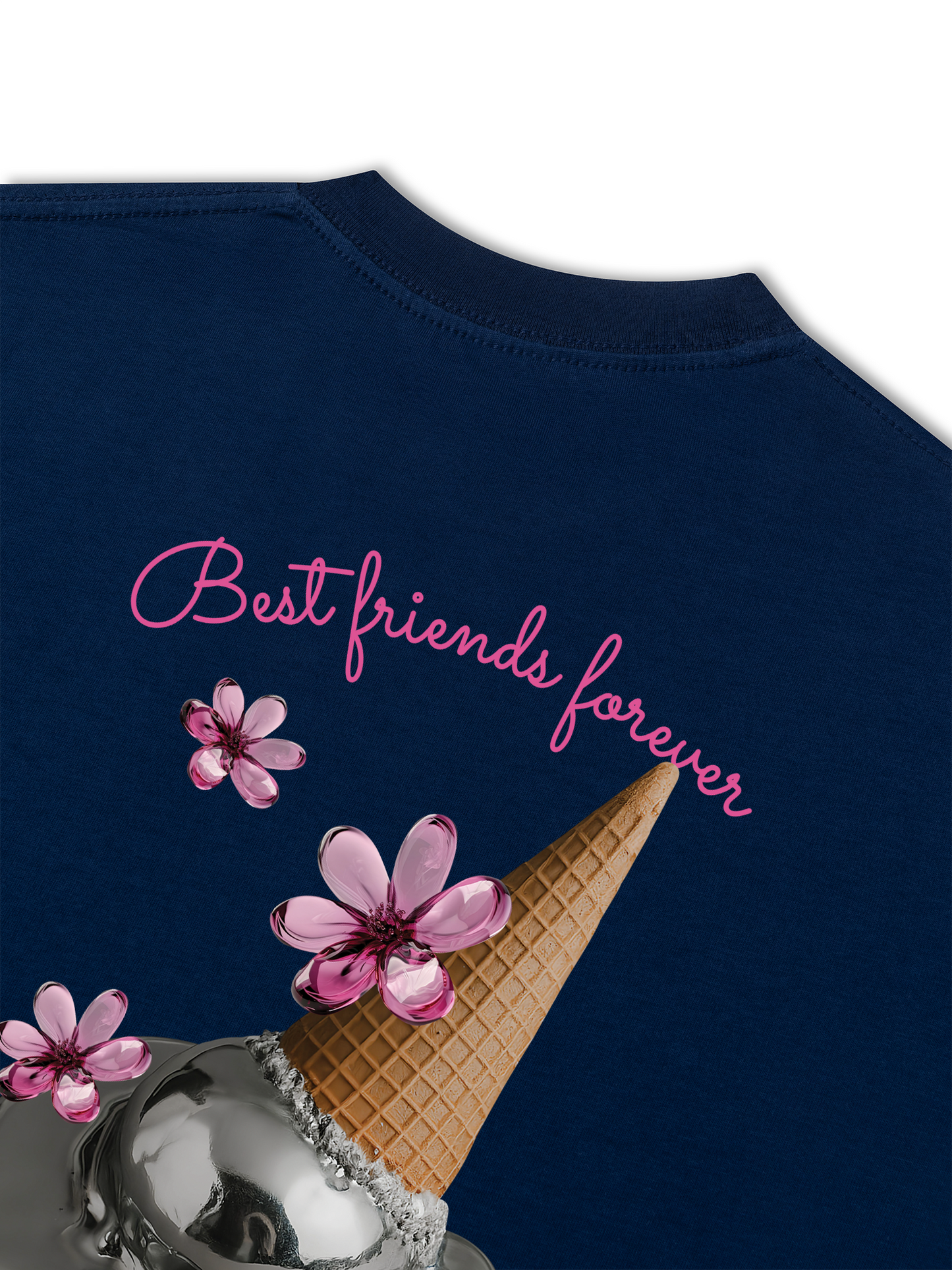 Áo Thun Relaxed Fit Best Friends Forever