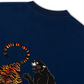 Áo Thun Relaxed Fit Japan Spirit Tiger And Black Panther