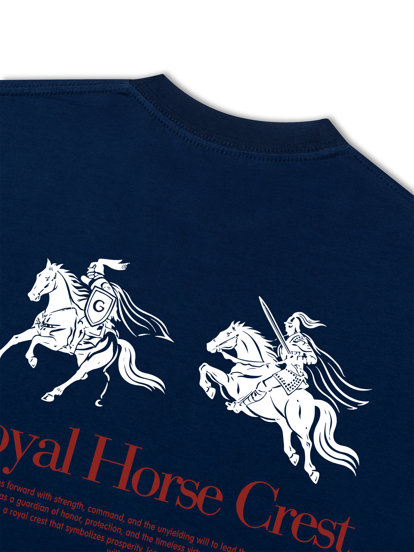 Áo Thun Relaxed Fit Royal Horse Crest