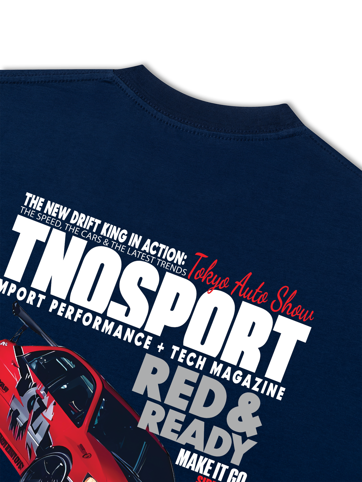 Áo Thun Relaxed Fit CAR Orginals Sport Red
