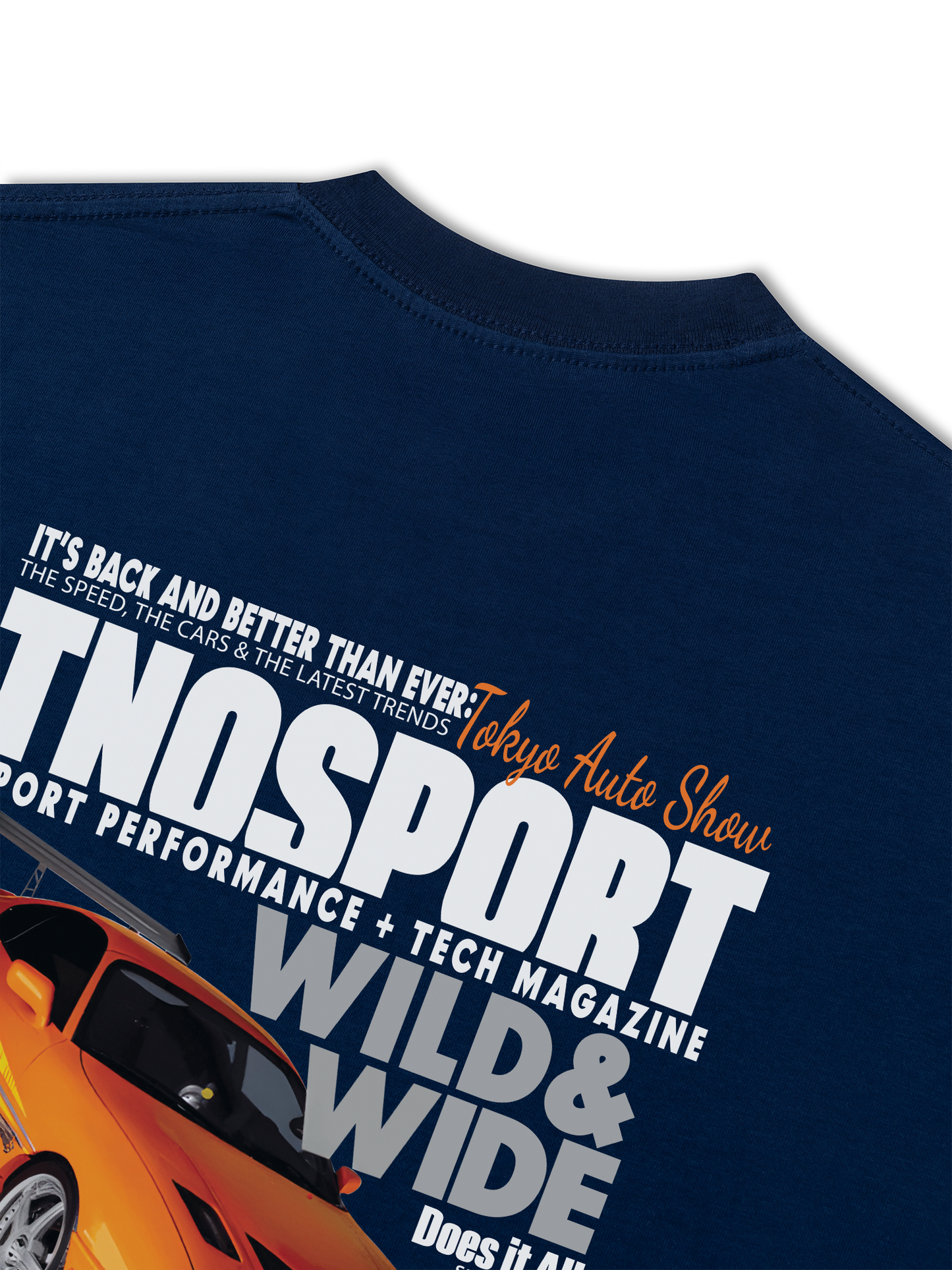 Áo Thun Relaxed Fit CAR Orginals Sport Orange