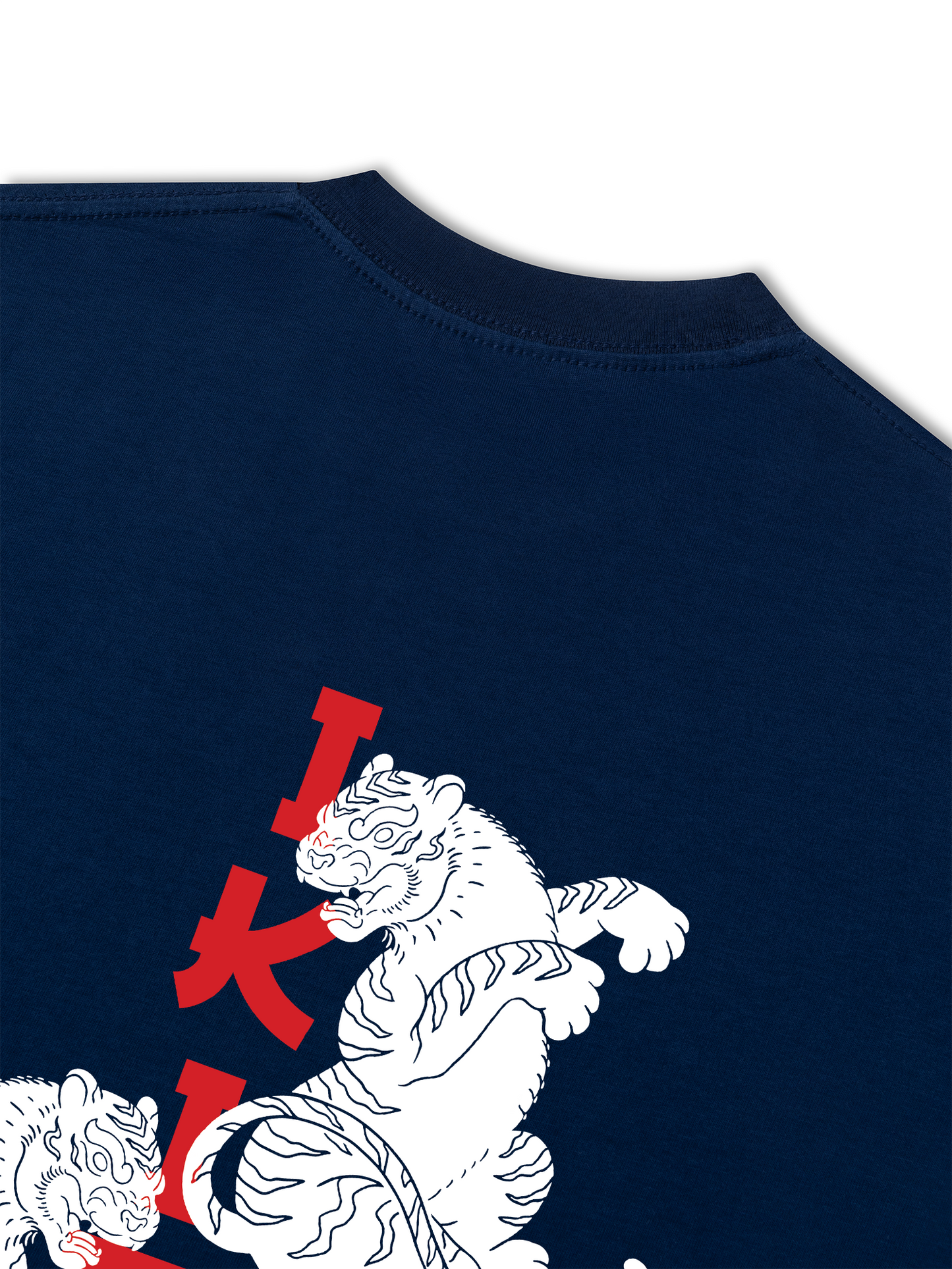 Áo Thun Relaxed Fit Japan Spirit Ikigai Tiger