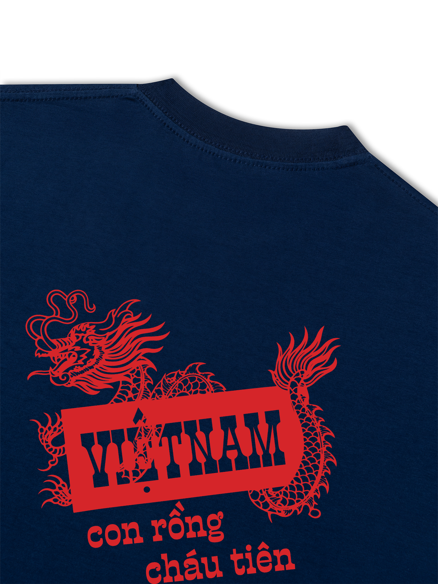 Áo Thun Relaxed Fit Việt Nam Con Rồng Cháu Tiên
