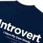 Áo Thun Relaxed Fit Introvert