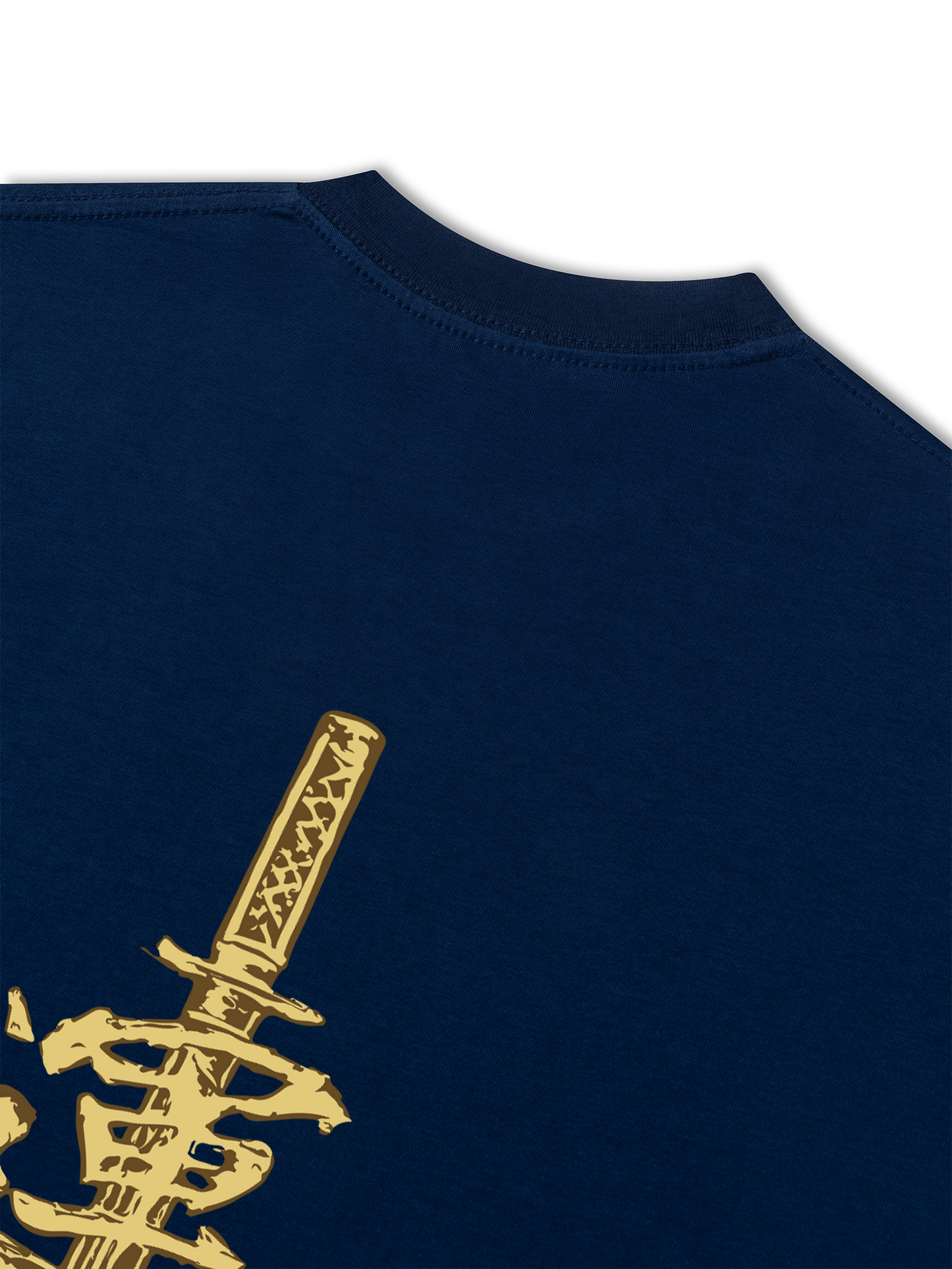 Áo Thun Relaxed Fit Japan Spirit Yellow Katana
