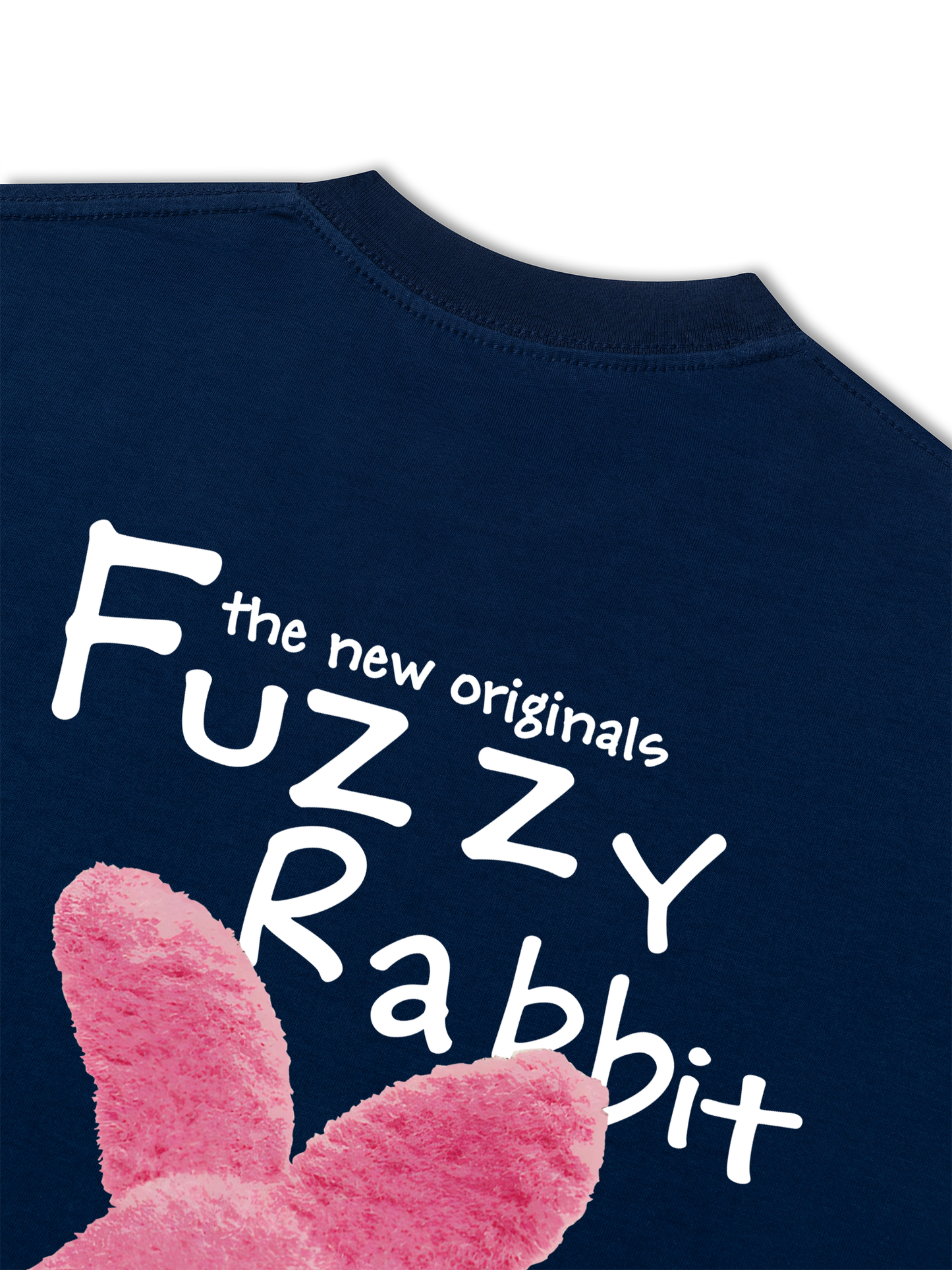 Áo Thun Relaxed Fit  Doodle Fuzzy Rabbit