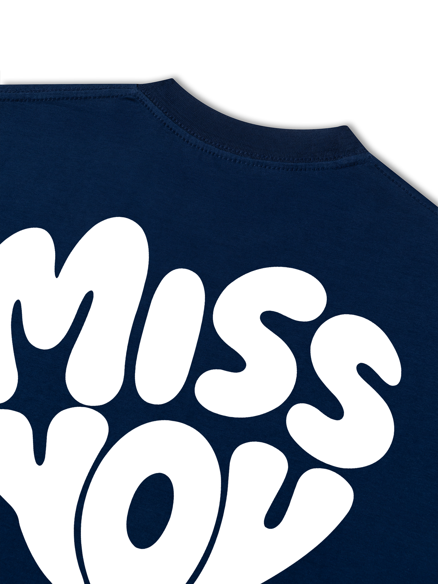Áo Thun Relaxed Fit Miss You Typography