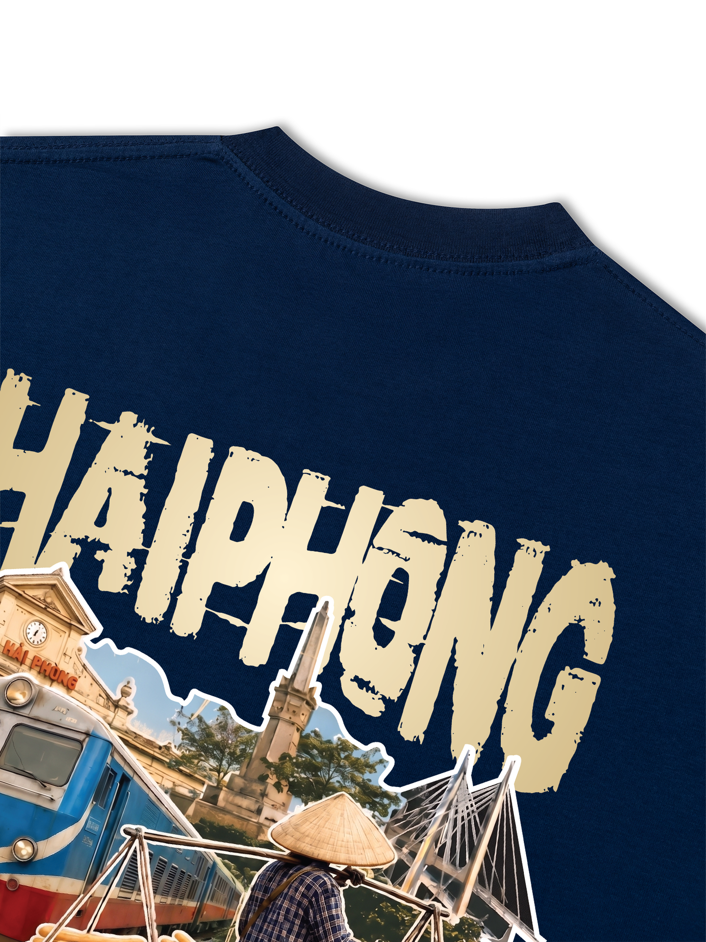 Áo Thun Relaxed Fit Vintage Hai Phong