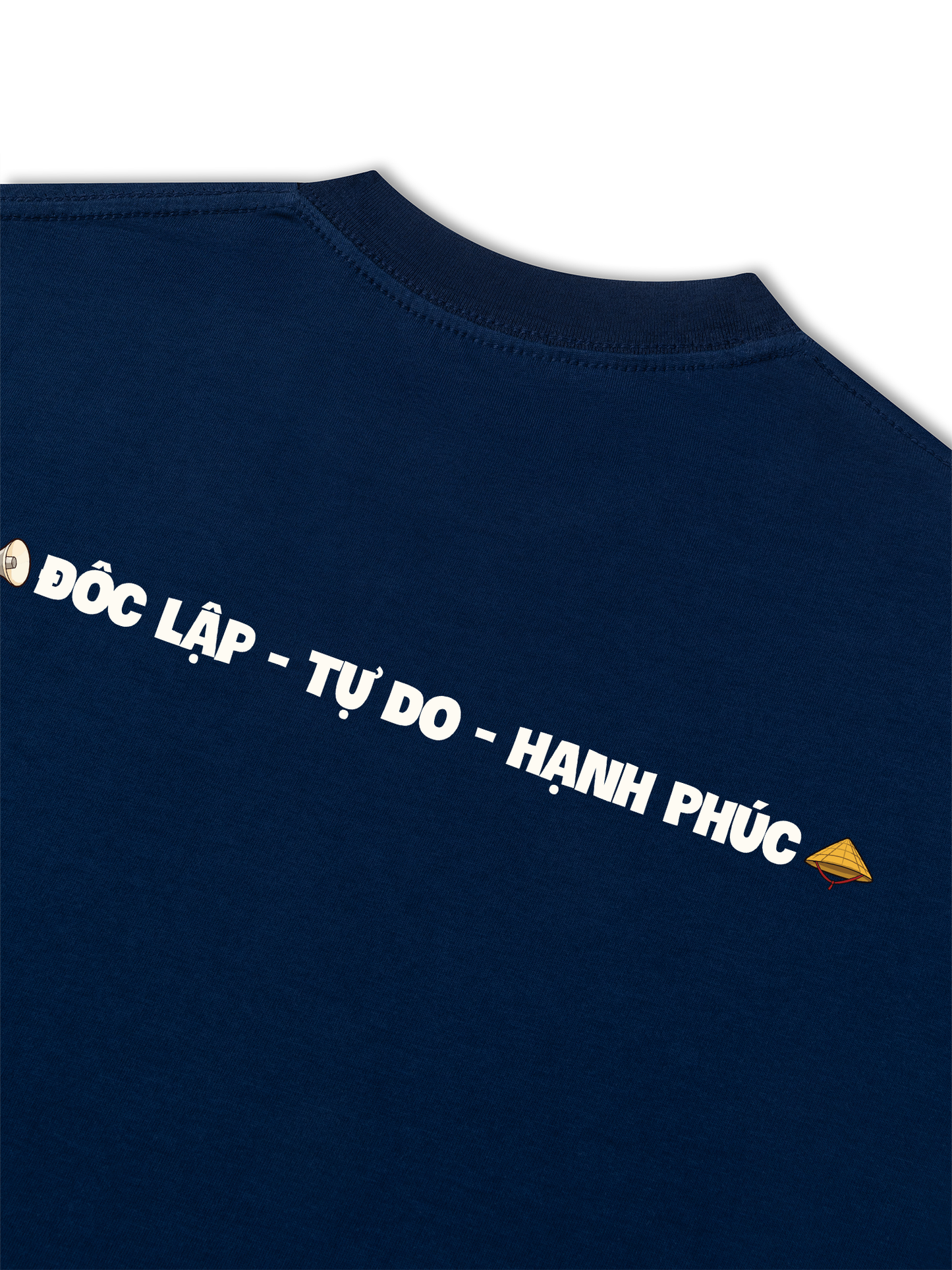 Áo Thun Relaxed Fit Việt Nam Độc Lập Tự Do Hạnh Phúc