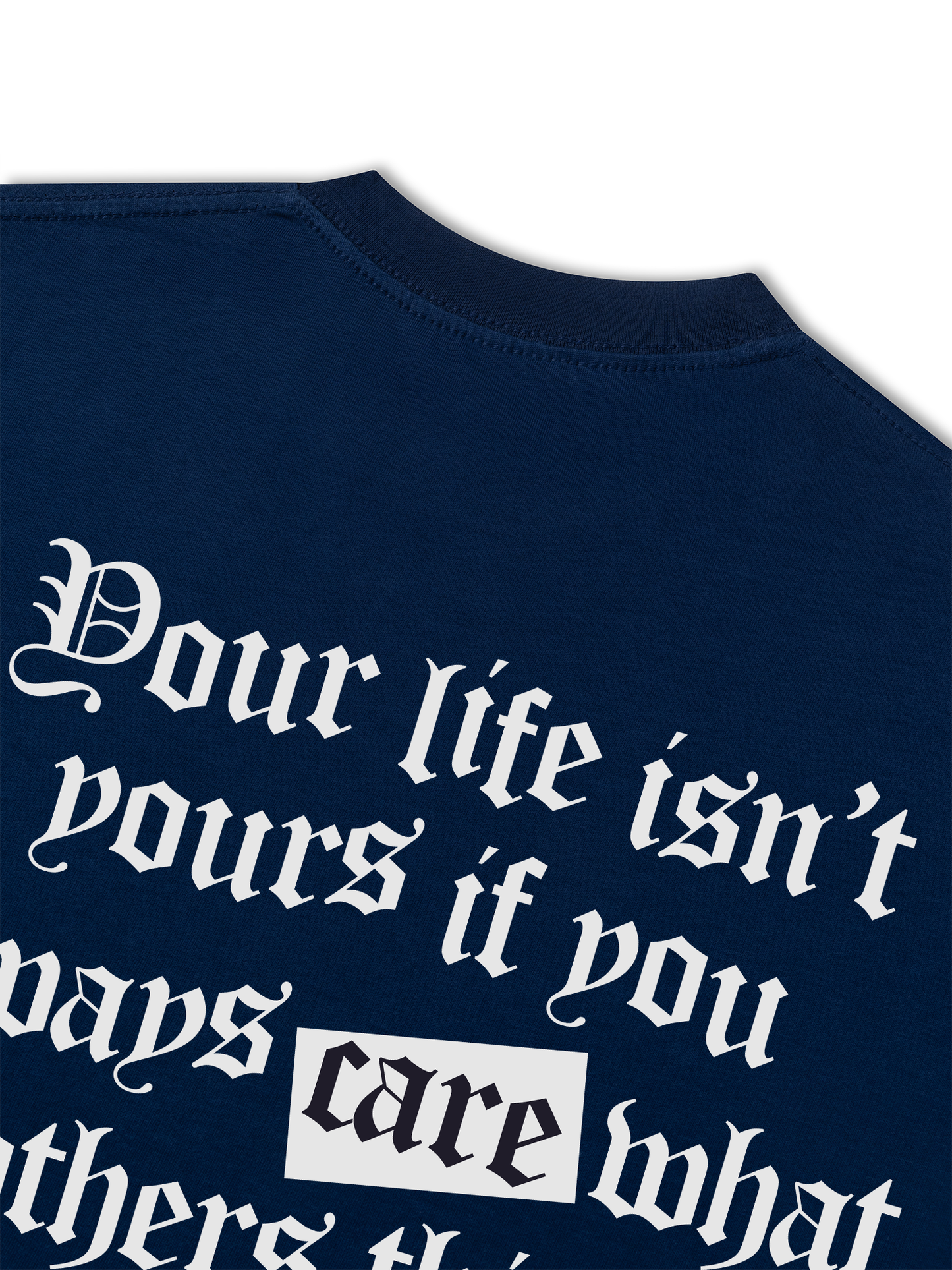 Áo Thun Relaxed Fit Be Bold Your Life Isn't Your