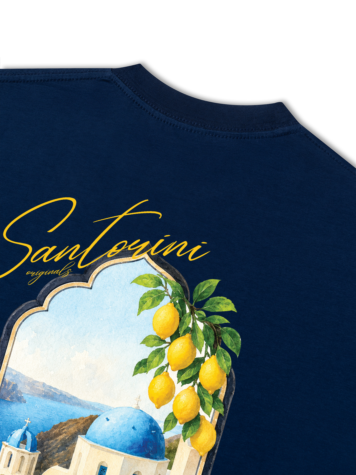 Áo Thun Relaxed Fit Santorini Lemon