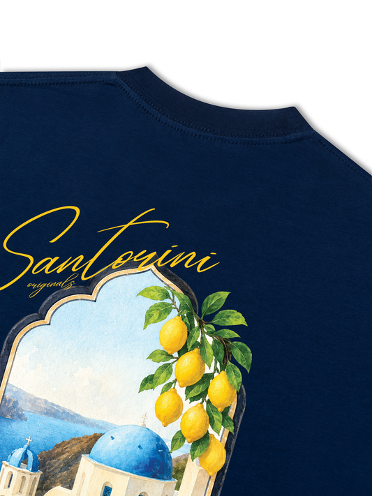 Áo Thun Relaxed Fit Santorini Lemon
