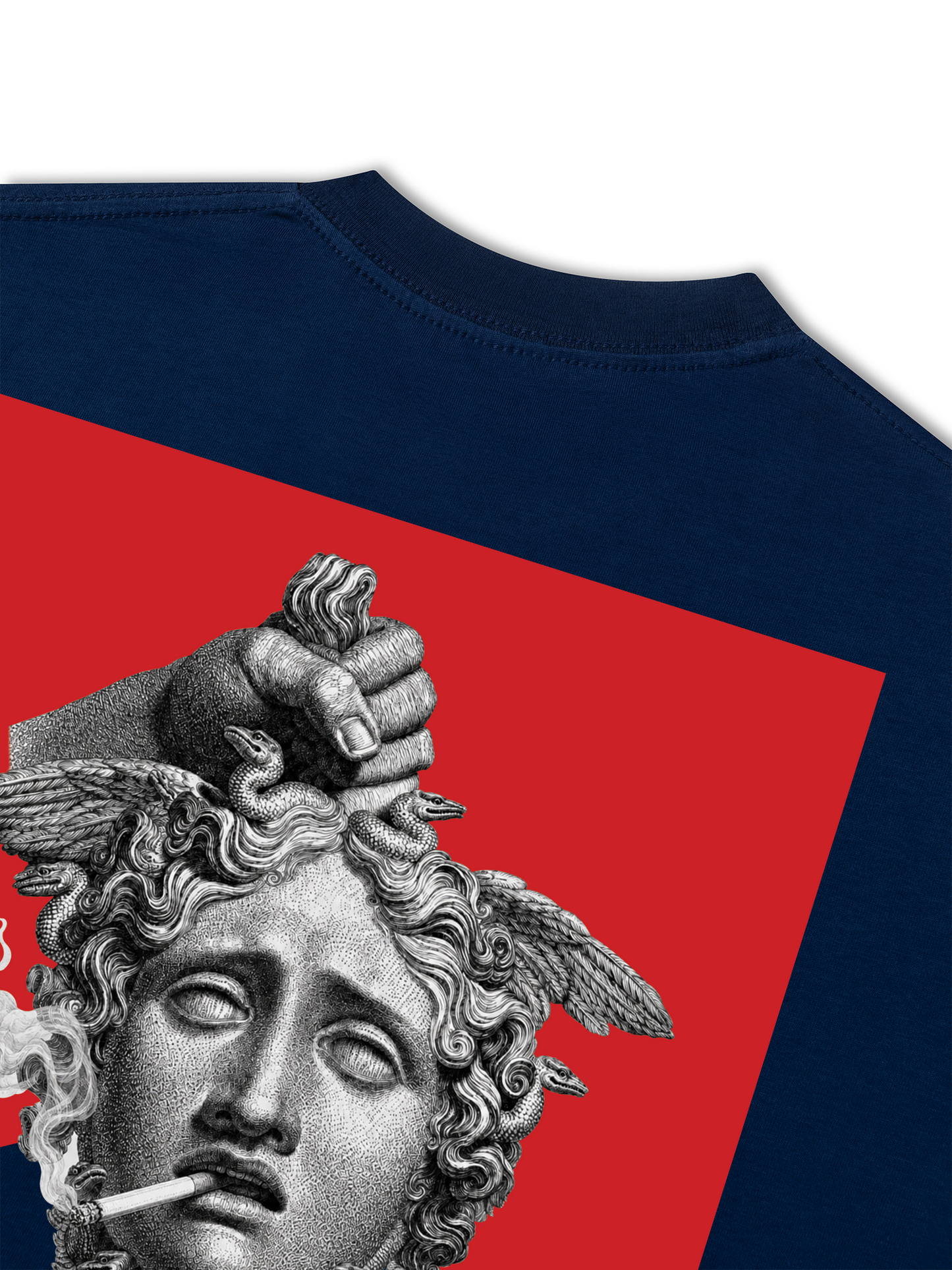 Áo Thun Relaxed Fit Medusa Smoke