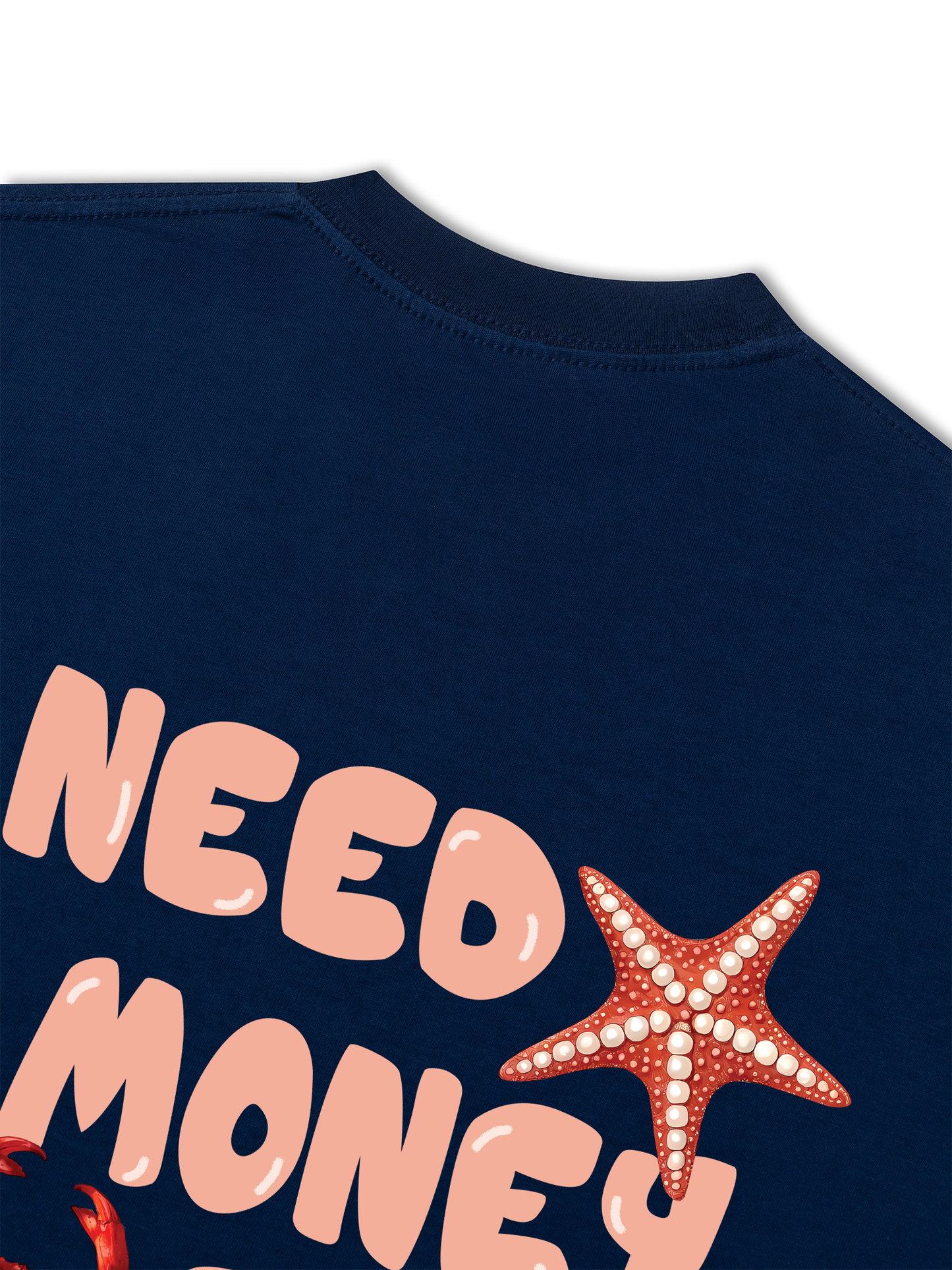 Áo Thun Relaxed Fit Ocean Need Money For Ocean