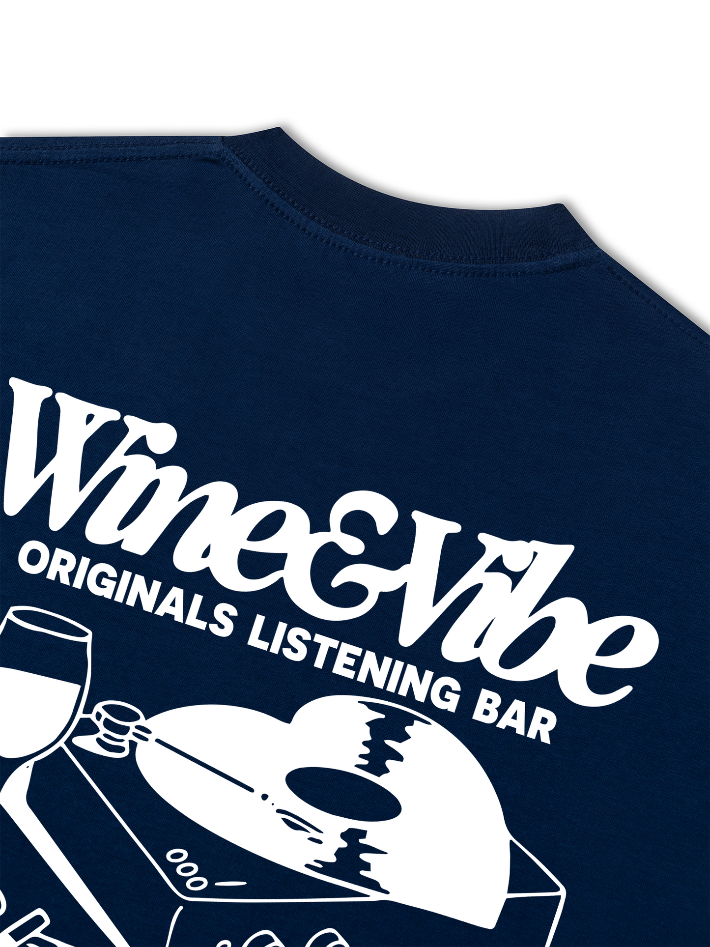 Áo Thun Relaxed Fit Wine & Vibe