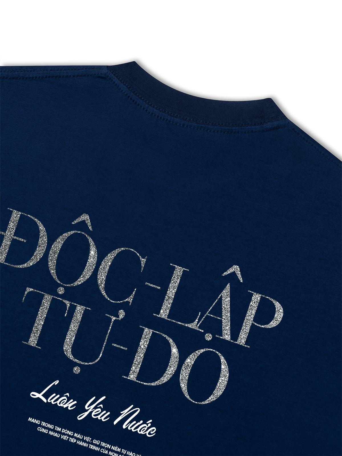 Áo Thun Relaxed Fit Việt Nam Bling Độc Lập Tự Do