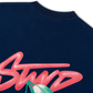 Áo Thun Relaxed Fit Summer Vibes Berry Stwd
