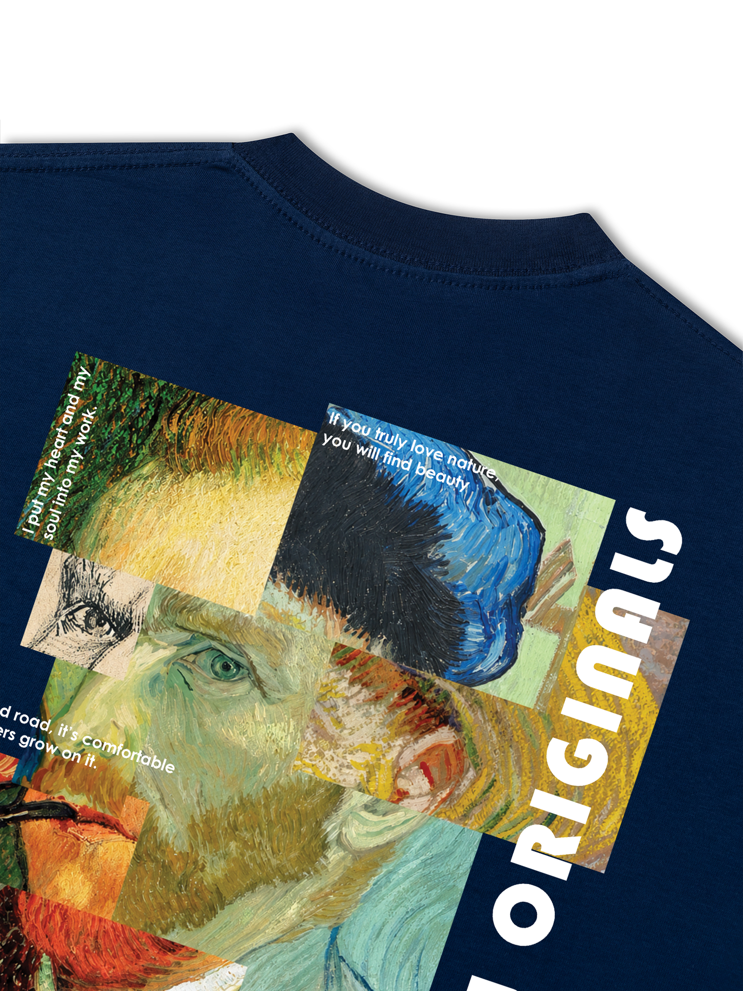Áo Thun Relaxed Fit Van Gogh’s Quotes