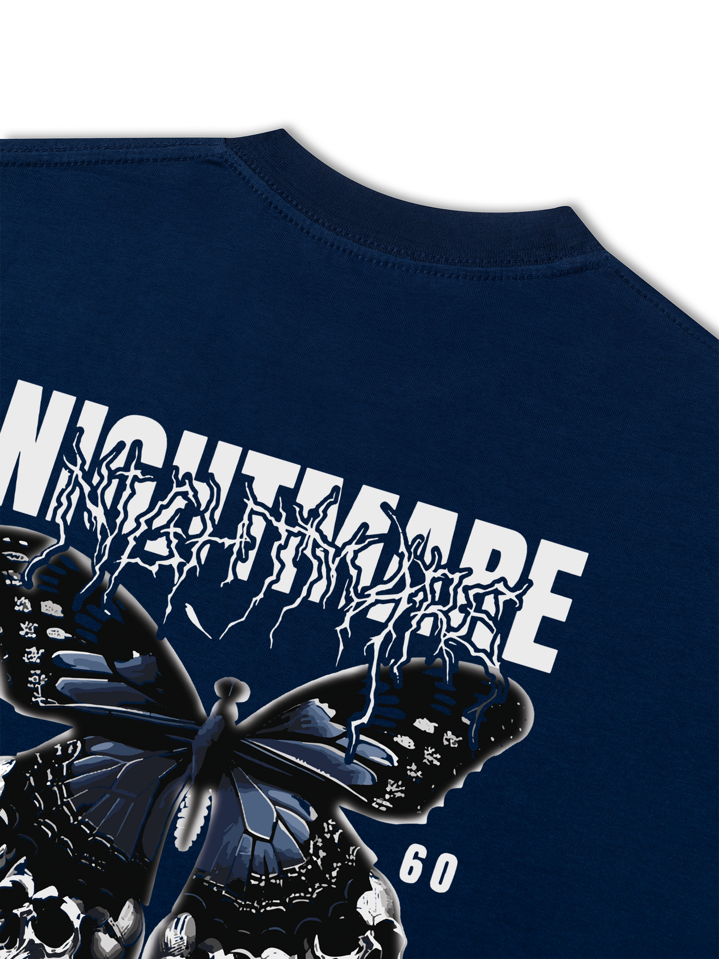 Áo Thun Relaxed Fit Butterfly Skull