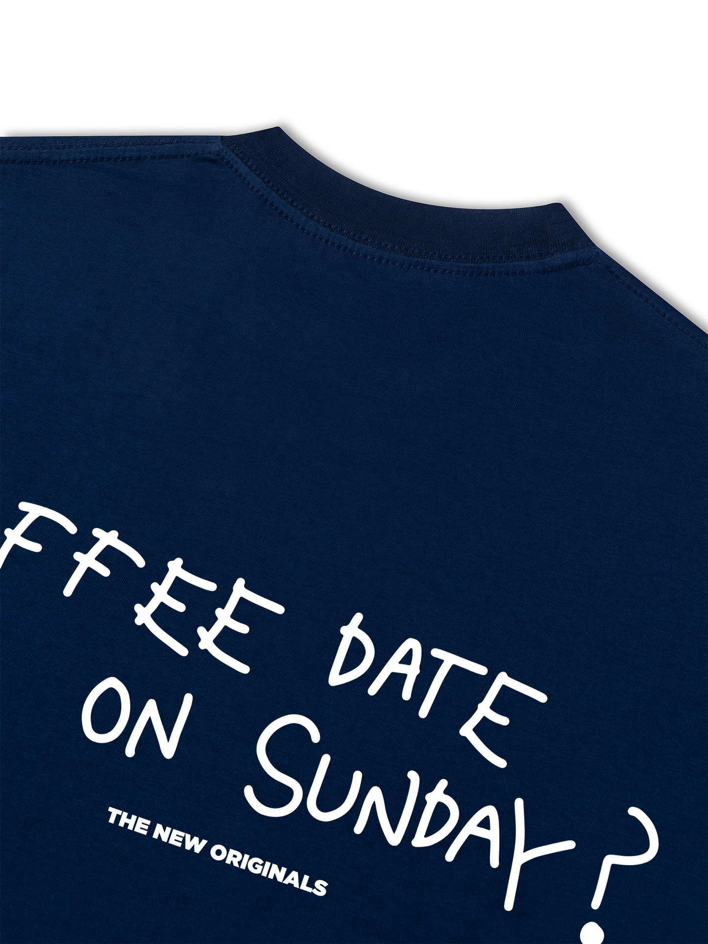 Áo Thun Relaxed Fit Coffee Date On Sunday