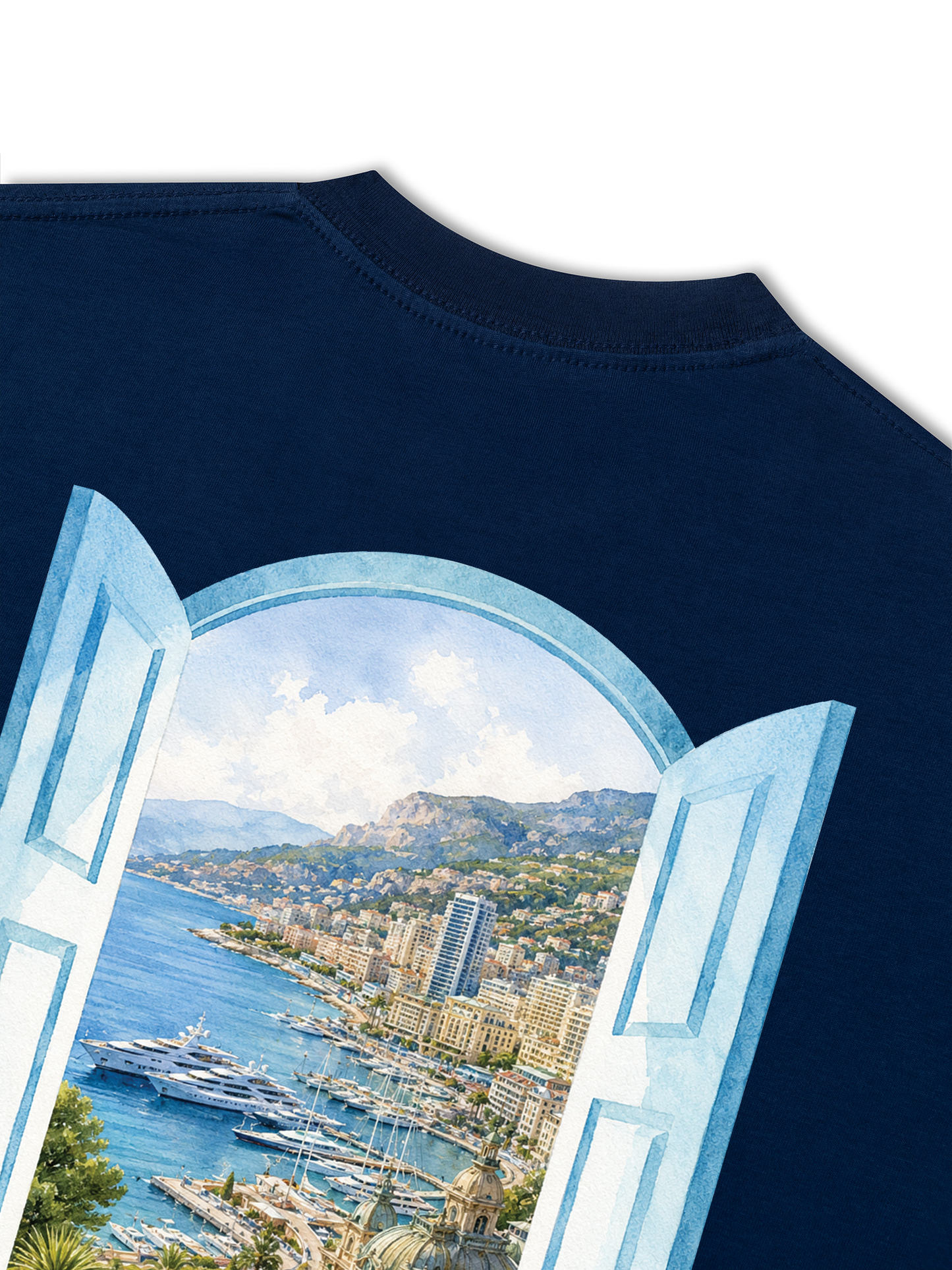 Áo Thun Relaxed Fit Monaco