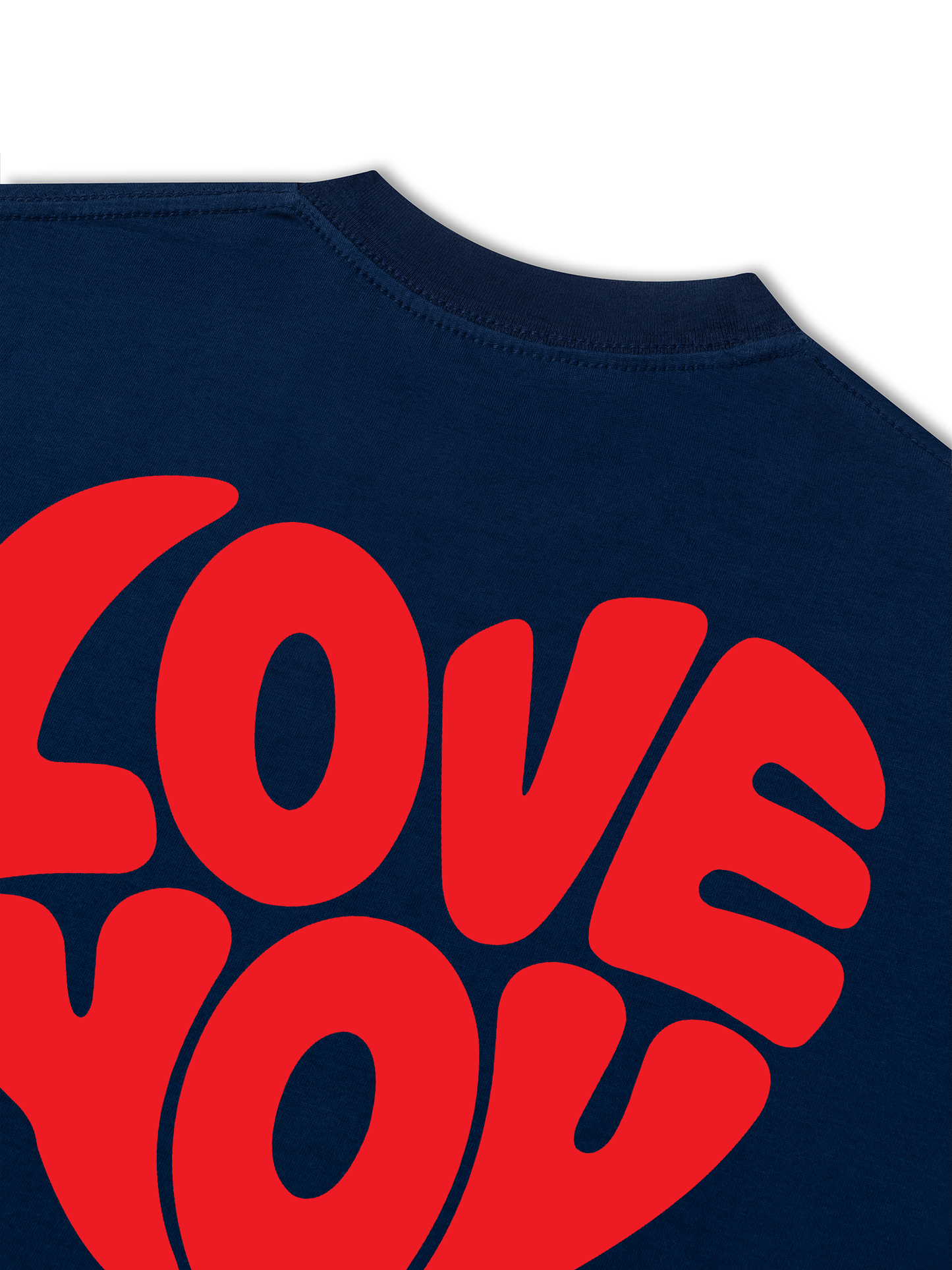 Áo Thun Relaxed Fit Love You Typography