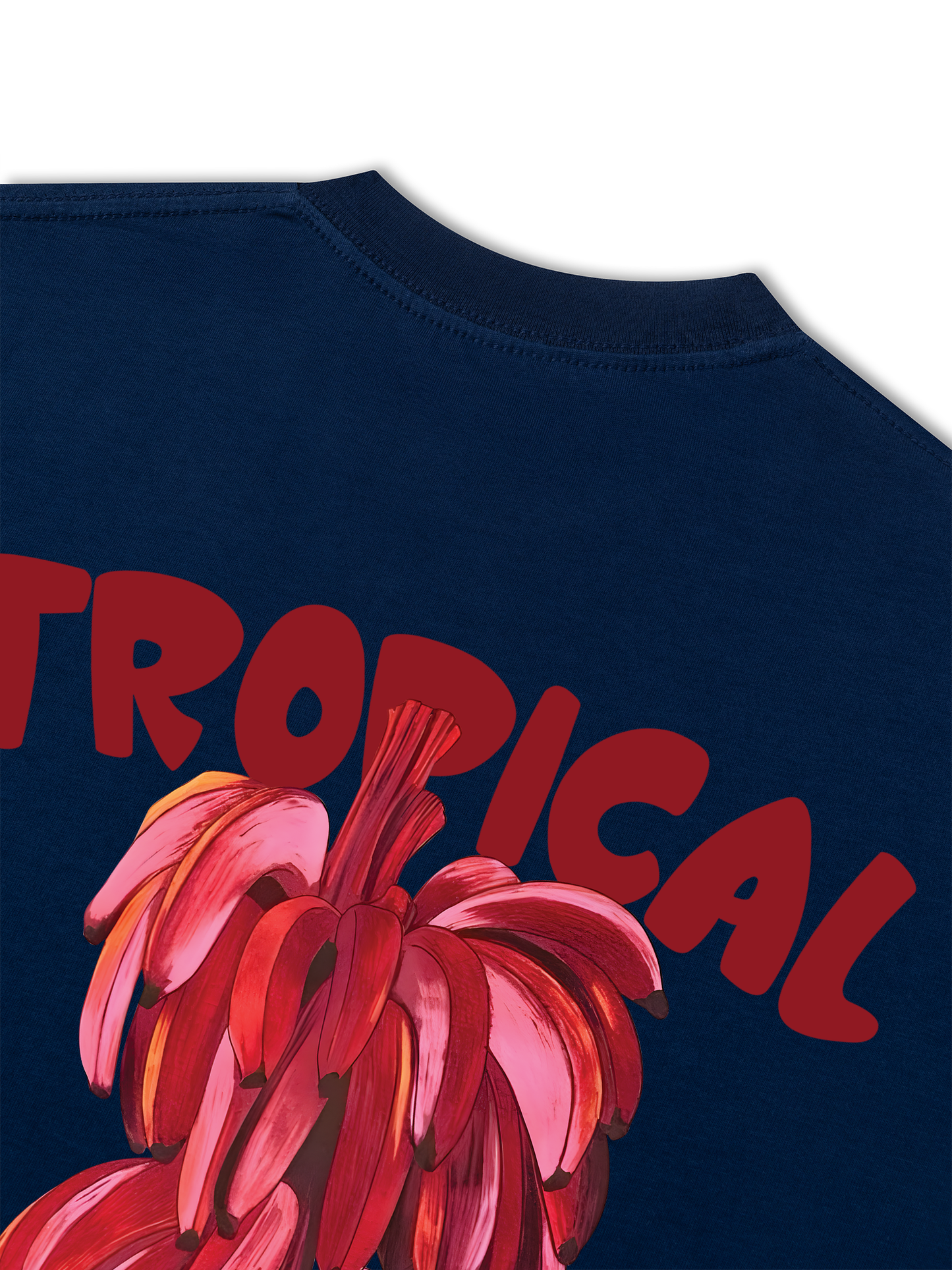 Áo Thun Relaxed Fit Summer Vibes Pink Banana