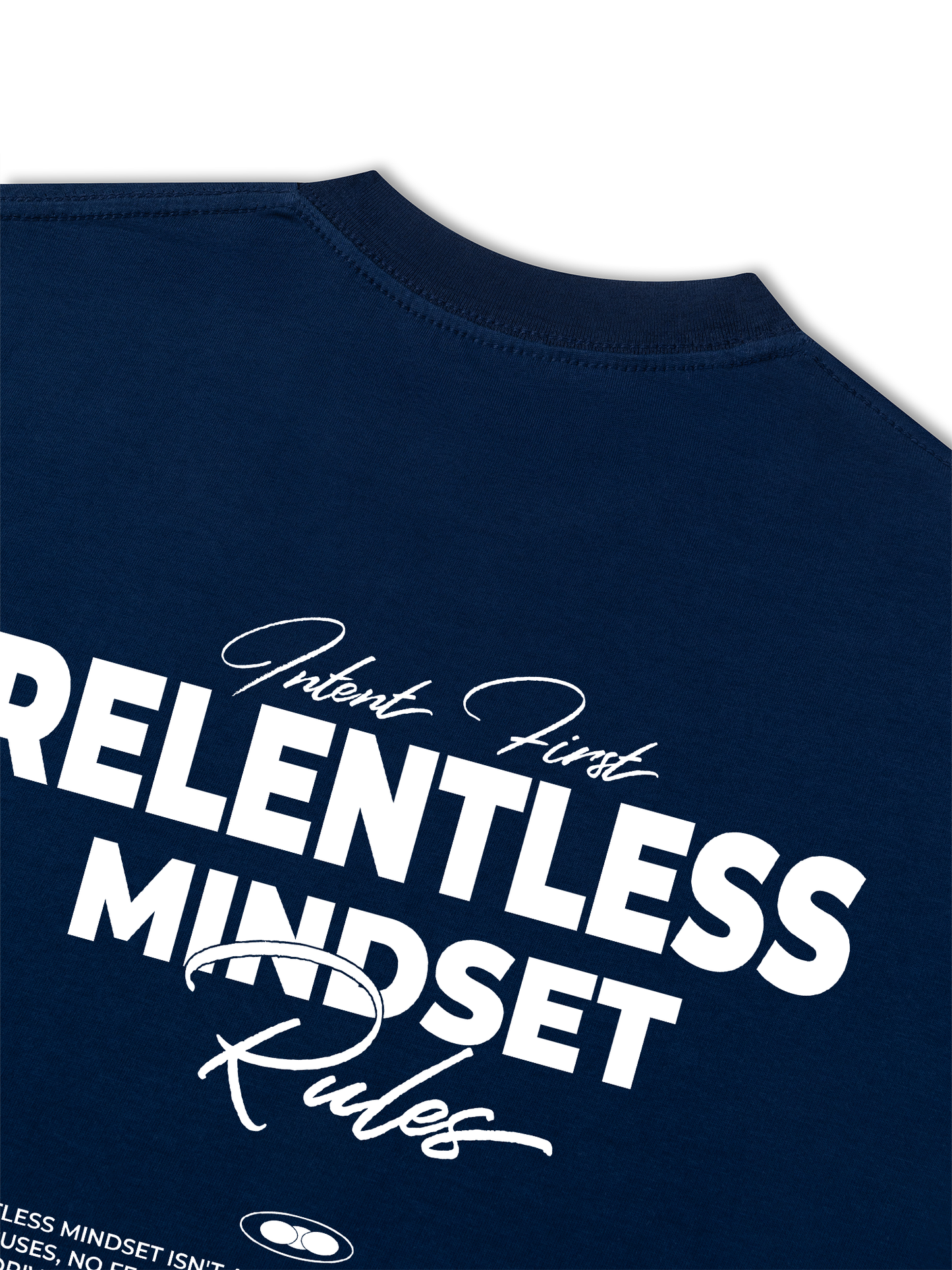 Áo Thun Relaxed Fit Success Story Intent First Relentless Mindset Rules