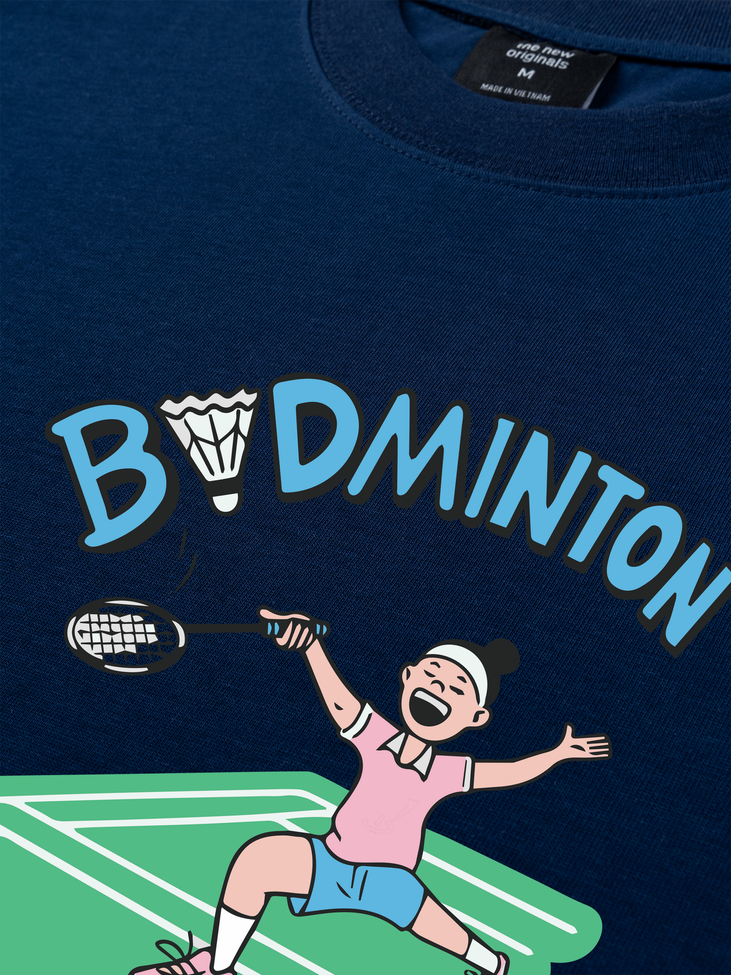 Áo Thun Relaxed Fit Badminton