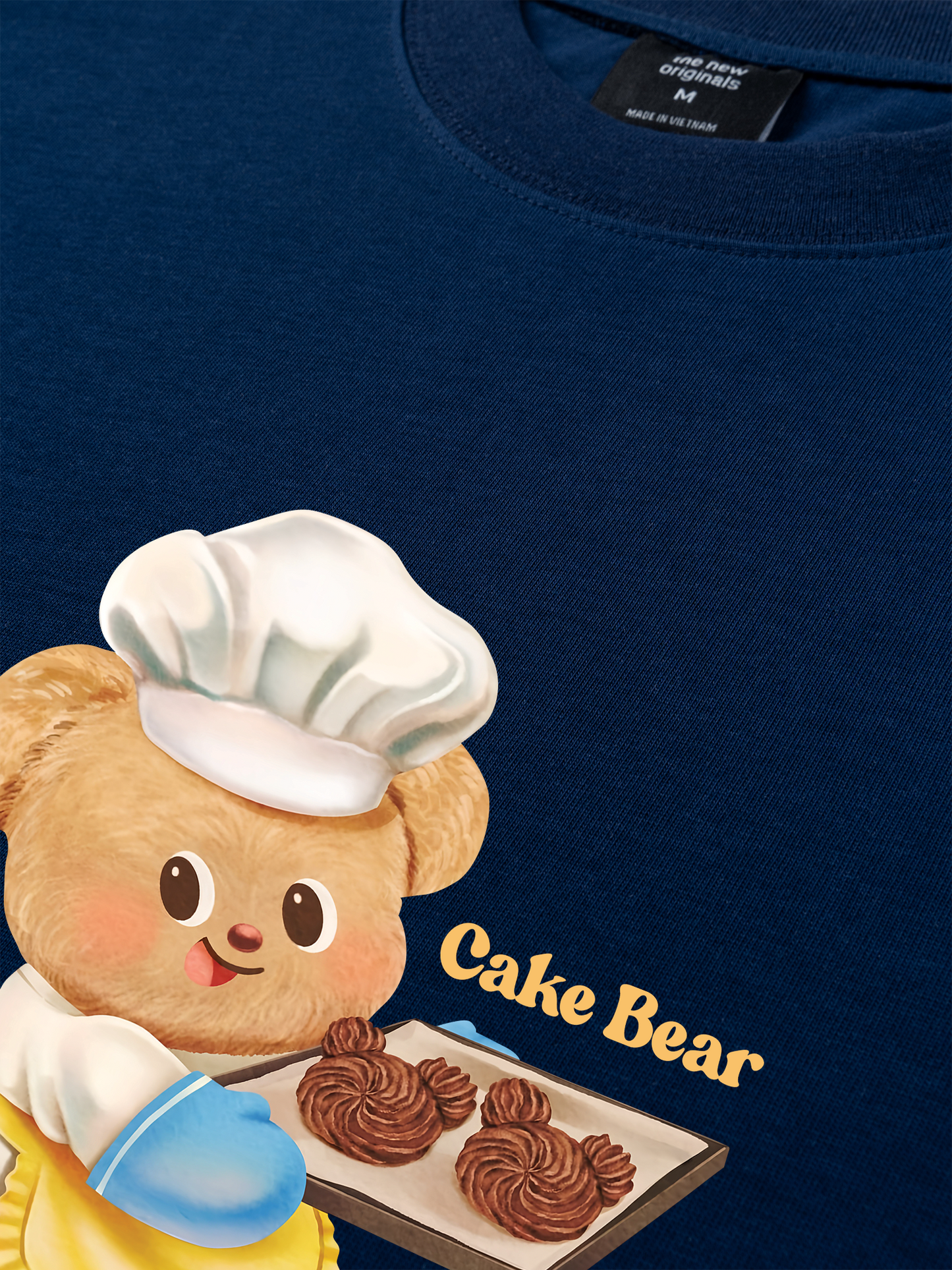 Áo Thun Relaxed Fit Cake Bear