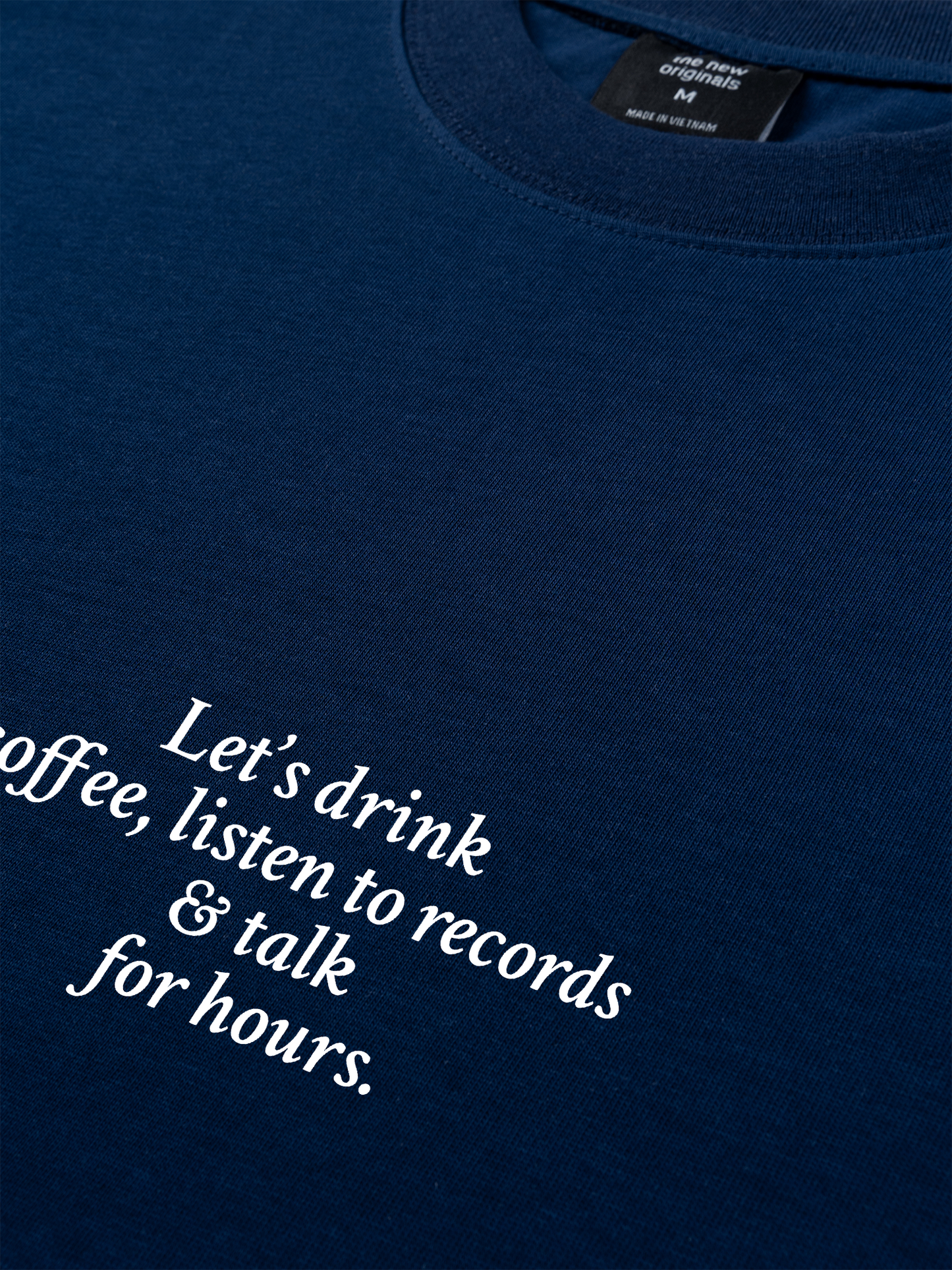 Áo Thun Relaxed Fit Let's Drink Coffee